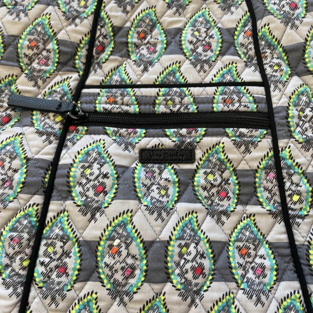 Vera Bradley Crossbody Multi Color Purse /Cross Body Bag With Matching Wallet